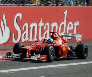 Fernando Alonso - Ferrari - Grand Prix of Italy 2012, 3rd classified puzzle