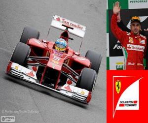 Fernando Alonso - Ferrari - Grand Prix of Brazil 2012, 2º classified puzzle