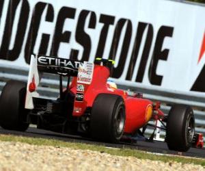 Fernando Alonso - Ferrari - Hungaroring, Hungarian Grand Prix 2010 puzzle