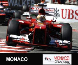 Fernando Alonso - Ferrari - Monte-Carlo 2013 puzzle