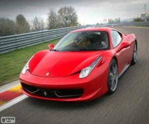 Ferrari 458 Italia puzzle