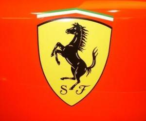 Ferrari emblem puzzle