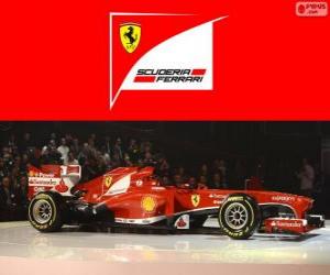Ferrari F138 - 2013 - puzzle