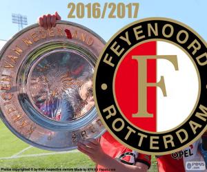 Feyenoord, champion 2016-2017 puzzle