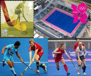 Field hockey, or hockey - London 2012 - puzzle