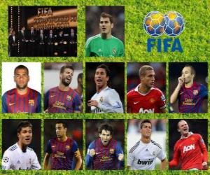 FIFA / FIFPro World XI 2011 puzzle