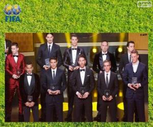 FIFA / FIFPro World XI 2013 puzzle