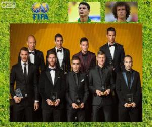 FIFA / FIFPro World XI 2014 puzzle