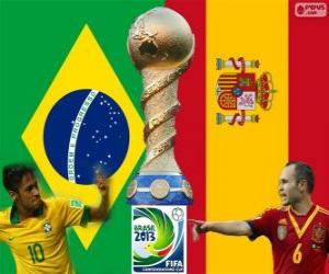 Final 2013 FIFA Confederations Cup, Brazil vs. Spain puzzle
