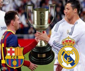 Final Cup of King 2013-14, F.C Barcelona - Real Madrid puzzle