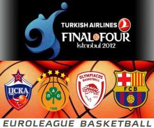 Final Four Istanbul 2012 Euroleague puzzle
