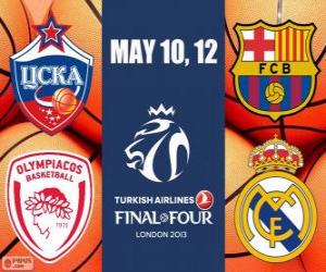 Final Four London 2013 Euroleague Basketball puzzle