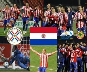 Finalist Paraguay, Copa América Argentina 2011 puzzle