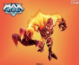 Fire Elementor, Max Steel puzzle