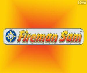 Fireman Sam logo puzzle