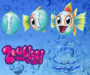 Fish, Zoobles from Seagonia puzzle