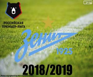 FK Zenit, champion 2018-2019 puzzle