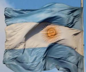 Flag of Argentina puzzle