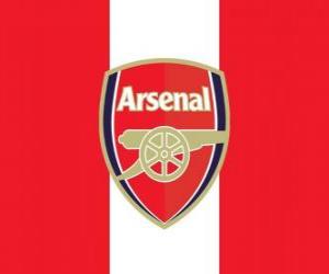 Flag of Arsenal FC puzzle