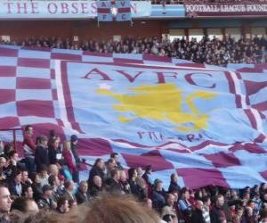 Flag of Aston Villa F.C. puzzle