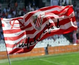 Flag of Athletic Club - Bilbao - puzzle