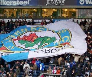 Flag of Blackburn Rovers F.C. puzzle