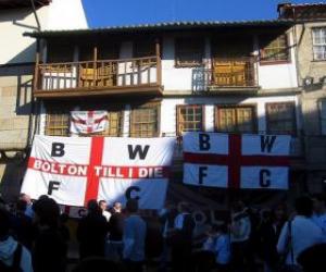 Flag of Bolton Wanderers F.C. puzzle