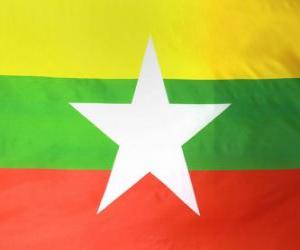 Flag of Burma puzzle