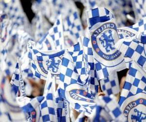 Flag of Chelsea F.C. puzzle