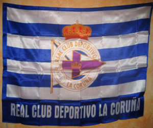 Flag of Deportivo de La Coruña puzzle