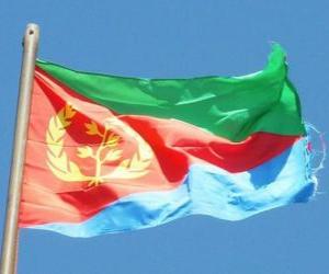 Flag of Eritrea puzzle