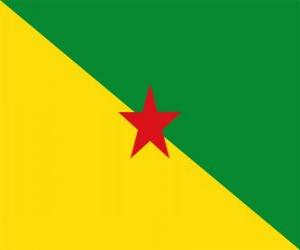 Flag of French Guiana puzzle