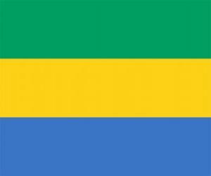 Flag of Gabon puzzle