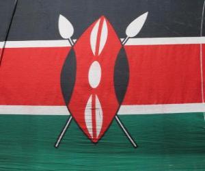 Flag of Kenya puzzle
