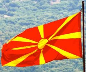 Flag of Macedonia puzzle