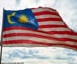 Flag of Malaysia puzzle