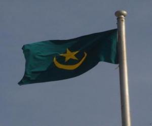 Flag of Mauritania puzzle