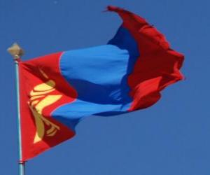 Flag of Mongolia puzzle