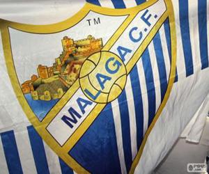 Flag of Málaga C.F puzzle