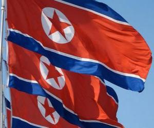 Flag of North Korea puzzle