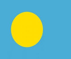 Flag of Palau puzzle