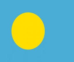 Flag of Palau puzzle