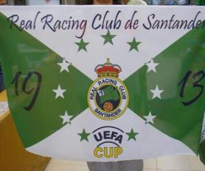 Flag of Real Racing de Santander puzzle