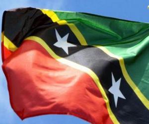 Flag of Saint Kitts and Nevis puzzle