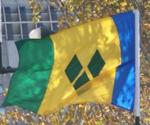 Flag of Saint Vincent and the Grenadines puzzle