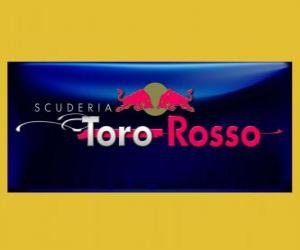 Flag of Scuderia Toro Rosso F1 puzzle