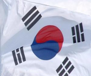 Flag of South Korea puzzle