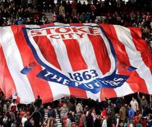 Flag of Stoke City F.C. puzzle