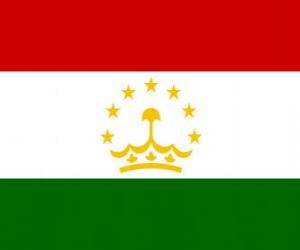 Flag of Tajikistan puzzle