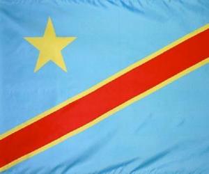 Flag of the Democratic Republic of the Congo puzzle
